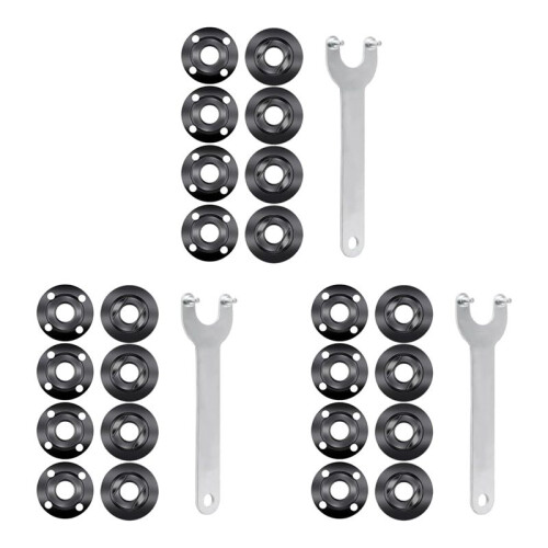 3X Angle Grinder Nut, 5/8-11 Grinder Flange Angle Metal Locking Nut