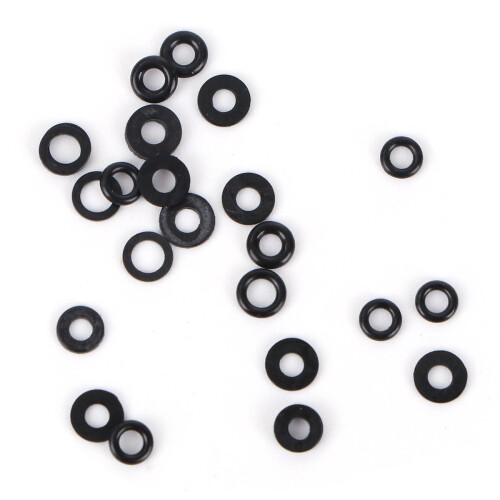 Watch Seal Gaskets Black Waterproof 500 Pcs 1
