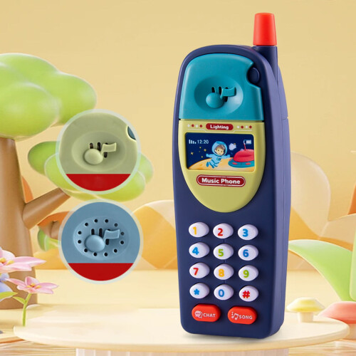 Early Education Toy Interactive Baby Cell Phone with Sound 1