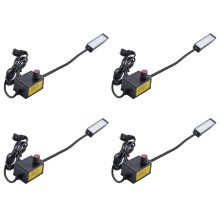 4X Dimmable 30 LED Sewing Machine Light Sewing Lighting for Workbench Lathe Drill Press Flexible Arm Work Lamp US Plug