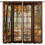 Autumn Natural Landscape Curtains Vintage Pattern 2 Piece 1