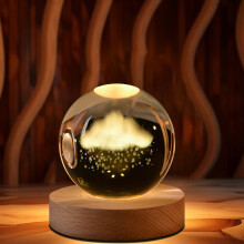 Νυχτερινό φως Calming Spheres, επαναφορτιζόμενο USB, 2,35 ιντσών