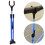Recurve Bow Stand Folding Lightweight Blue 7