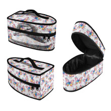 Travel Iron Storage Case Colorful Butterflies 1 pc