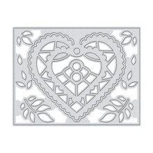 1pc Halloween Carbon Steel Cutting Dies Stencils for DIY Scrapbooking/Photo Album Decorative Embossing Matte Platinum Color 100mm DIY