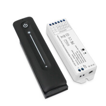 Regulador de Intensidad LED 2,4 G PWM Control Remoto Inalámbrico RF Táctil 5 V 36 V Tira de Luces LED de un Solo Color Interruptor Regulador de