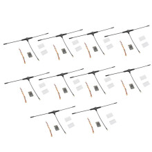 10 Piezas ELRS 915Mhz RX Receptor EXPRESSLRS de Largo Alcance para Dron Cuadricóptero de Carreras de Largo Alcance RC FPV
