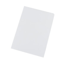 L-Type Transparent Plastic Folder A5 1 Pc