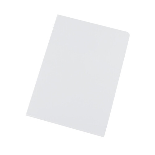 L-Type Transparent Plastic Folder A5 1 Pc