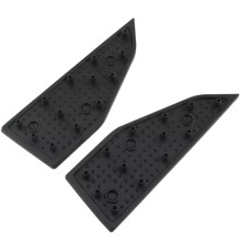 Motorcycle Footpeg Passenger Foot Rest Plate Pedals Pad Cover for Goldwing GL1800 2018-2024