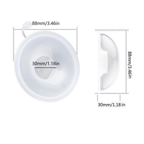 Soft Breastmilk Collector Protective Breast Shell for 2