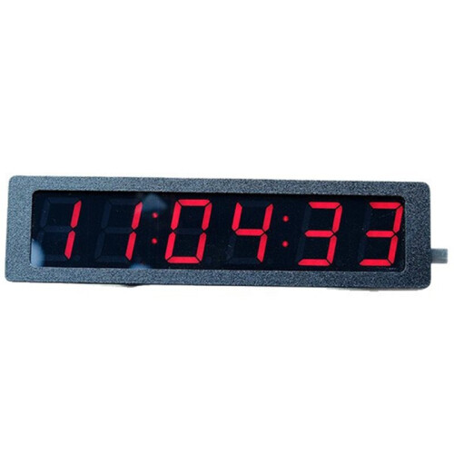 GPS Clock with Satellite Timing, 1.2 Inch Digital Alarm Clock, Night Light  & Temp Display, Type-C USB Powered