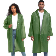 Rain Ponchos for Adults Raincoats (2 PACK)– Reusable Rain Jackets Emergency Rain Ponchos with Hooded