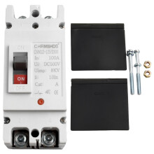 DC Circuit Breaker 2P DC 600V Circuit Breaker MCCB Solar Battery PV System 100A/125A/160A Pvc Electrical Protection Device