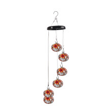 Hummingbird Feeder Wind Chime Waterproof Squirrel Proof