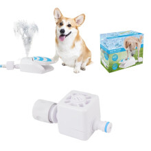 Summer Cooling and Relieving Pet Foot Fountain Dog Push Water Feeder Outdoor Garden Sprinkler Drinking Water Toy