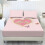 Twin Sheet Set Soft Valentine Bedding 3-Piece Pink 1
