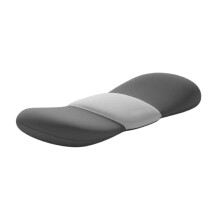 Ergonomic 3D Butterfly Wing Lumbar Pillow, Zoned Design for Perfect Back Fit. Grey