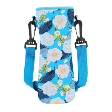 Neoprene Insulated Water Bottle Sleeve Carrier – Portable Cooler Pouch, Compatible with Standard Bottles