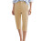 Women's Capris Leggings with Pockets Khaki 2XL 2