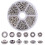 Antique Silver Spacer Beads 300 pcs 6 styles 1