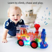 Toy for 1 2 3 Year Old Boy/Girl Baby Toy 6 to 12 Months Electric Train Toys for