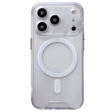 iPhone 17 Pro MagSafe acryl-TPU hybride hoes transparant