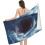 Shark Beach Towel Microfiber 52x32 Inch 2