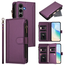 TCL406S telefoonhoesje van leer met portemonneefunctie en magnetische sluiting