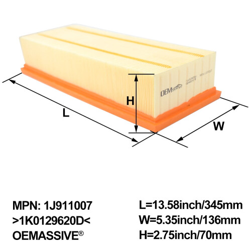 Car Engine Air Filter for VW Audi Vehicles 2
