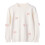 Girls Sweater Plain Crew Neck White Size 5-6T 1