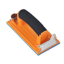 Hand Sanding Block with Sponge Handle for Wood and Metal