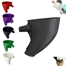 Flour Funnel for KitchenAid Stand Mixer – Plastic Easy-Pour Attachment Compatible with KSM150 5-Quart Tilt-Head Mixers