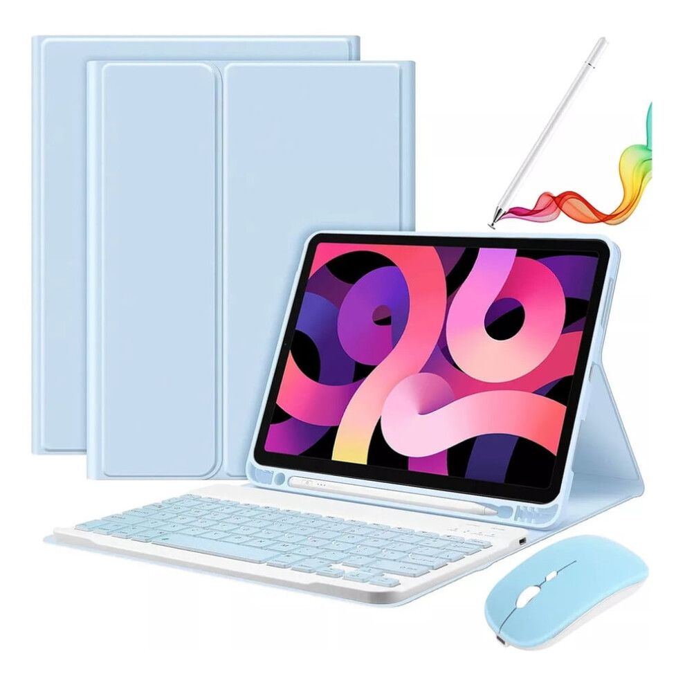 Keyboard Mouse Pencil Case For Ipad Pro 11 And Air 5/4 10.9 971050756769