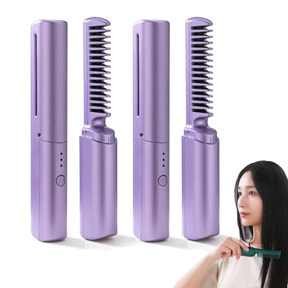 Victoriousact Hairdressing Comb and Rechargeable Curling