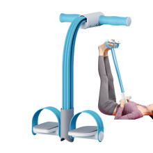 Yoga Strap with Pedal Resistance and Voice Count for Ab Leg