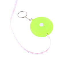 Tape Measure for Body Measurements Plastic Green 1Pcs Portable Design