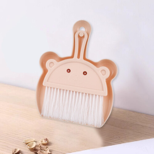 Dustpan and Brush Set Compact Portable Mini for Desk 2