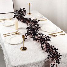 69" Artificial Colorful Berry Christmas Garland for Mantle, Wall, Staircase, Door & Tree – Compatible with Christmas Decor