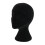Wig Mannequin Head Foam Display Stand Black 1