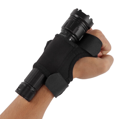 Diving Flashlight Holder Nylon Wrist Holster 1 1