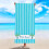 Oversized Beach Towel Quick-Dry Super Absorbent Lightweight 1
