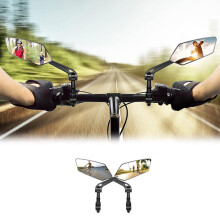 Bike Rearview Mirror Pair 360 Rotating