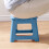 Tabouret pliable, portable et léger en plastique à 3 marches 1
