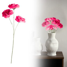 3 Roses Home Wedding Hall Decoration Photography Props Artificial Flowers
