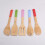 Juego de utensilios de cocina de bambú multicolor, 5 piezas 1