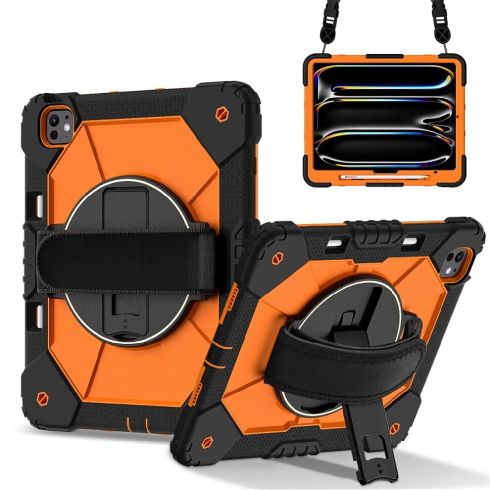 Ipad Pro 11 Shockproof Case Heavy Duty Silicone+Pc Orange 937196034260