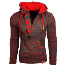 Herenjas van acryl met capuchon