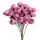 Faux Silk Rose Bouquet Pink 26 inch 3-head 1