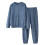 Men's Fuzzy Loungewear Set 2 Piece Oversized Pullover and 1